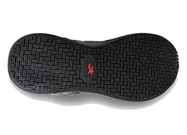 Mens Wide Fit I-Runner Pro Leather Oil and Slip Resistant Trainers - Image 5