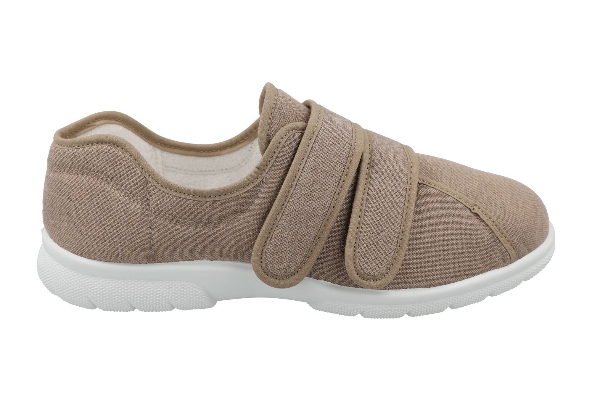 Mens Wide Fit DB Harris Velcro Canvas Shoes - Image 6