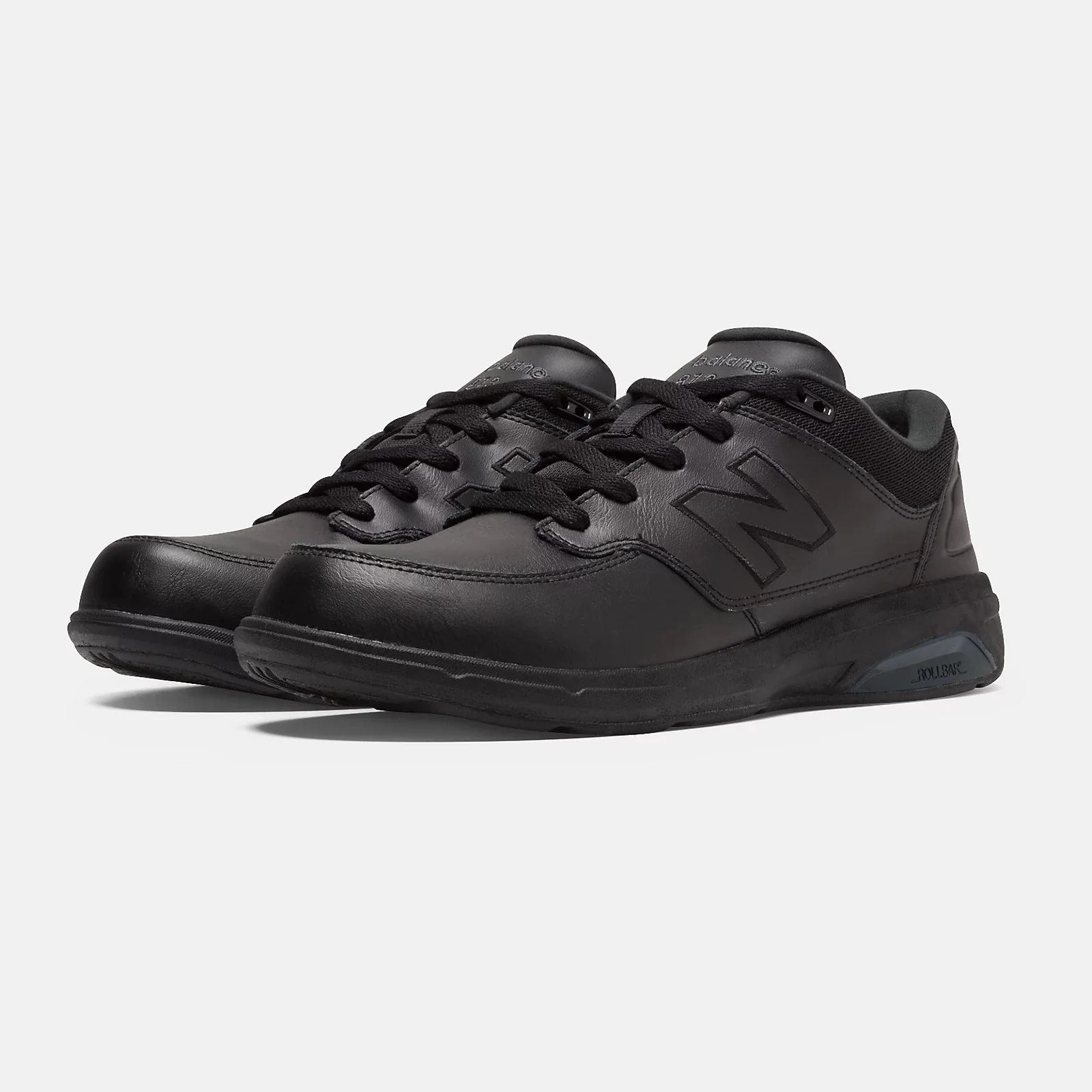 Mens Wide Fit New Balance MW813BK Walking Trainers - Image 4